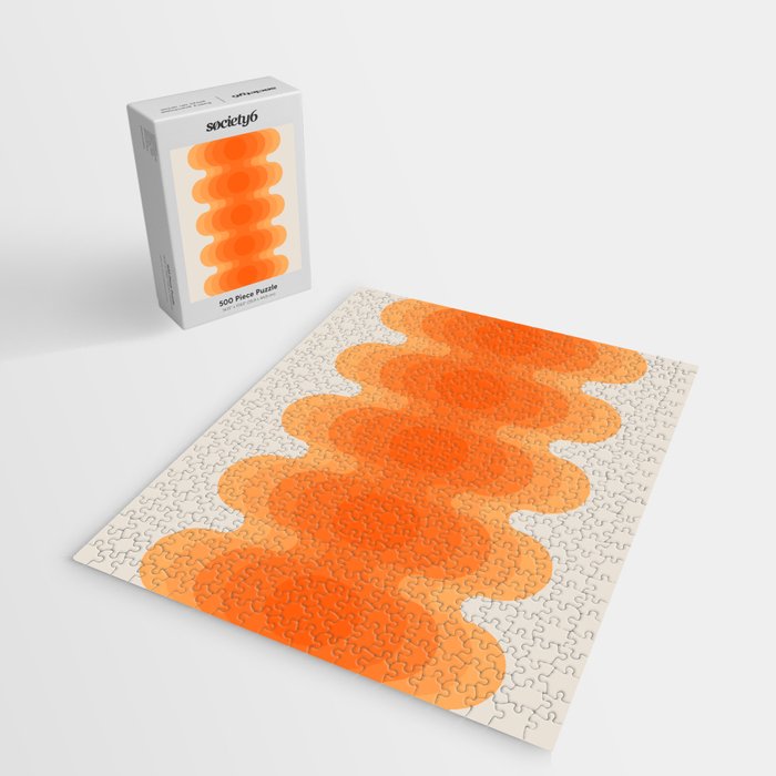 Echoes - Creamsicle Jigsaw Puzzle Gallery Image 2