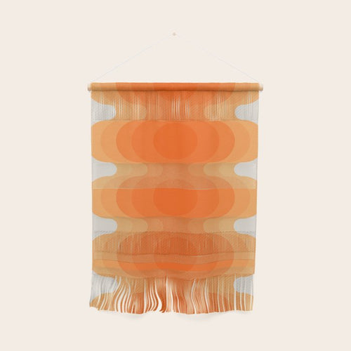 Echoes - Creamsicle Wall Hanging Gallery Image 1