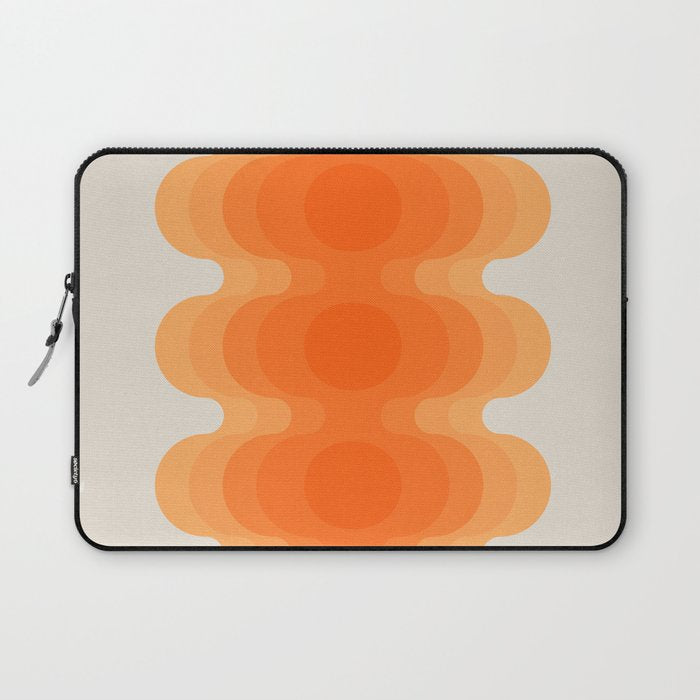 Echoes - Creamsicle Laptop Sleeve Gallery Image 1
