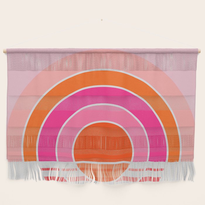 Rainbow sunset Wall Hanging Gallery Image 1