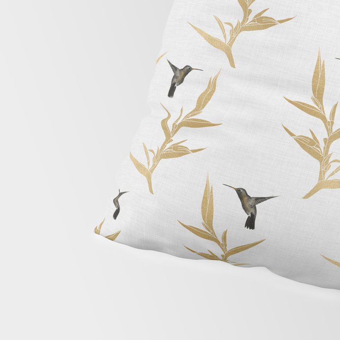 Hummingbird & Flower II Pillow Sham Gallery Image 4