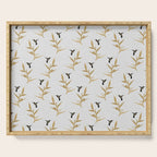 Hummingbird & Flower II Serving Tray Gallery Image 1