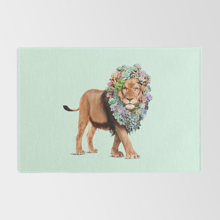 SUCCULENT LION Rug Gallery Image 2