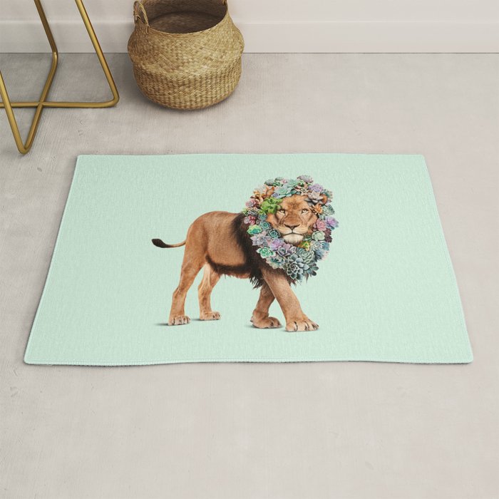 SUCCULENT LION Rug Gallery Image 1
