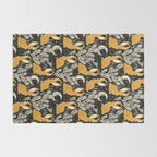 Jackalope - black & marigold  Rug Gallery Image 2
