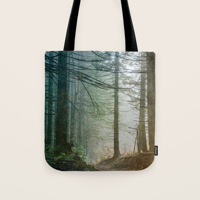 Into The Forest V - Pacific Northwest Nature Adventure Tote Bag Gallery Image 1