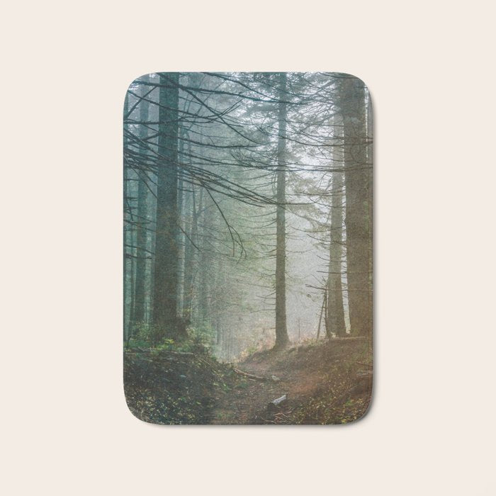 Into The Forest V - Pacific Northwest Nature Adventure Bath Mat Gallery Image 1
