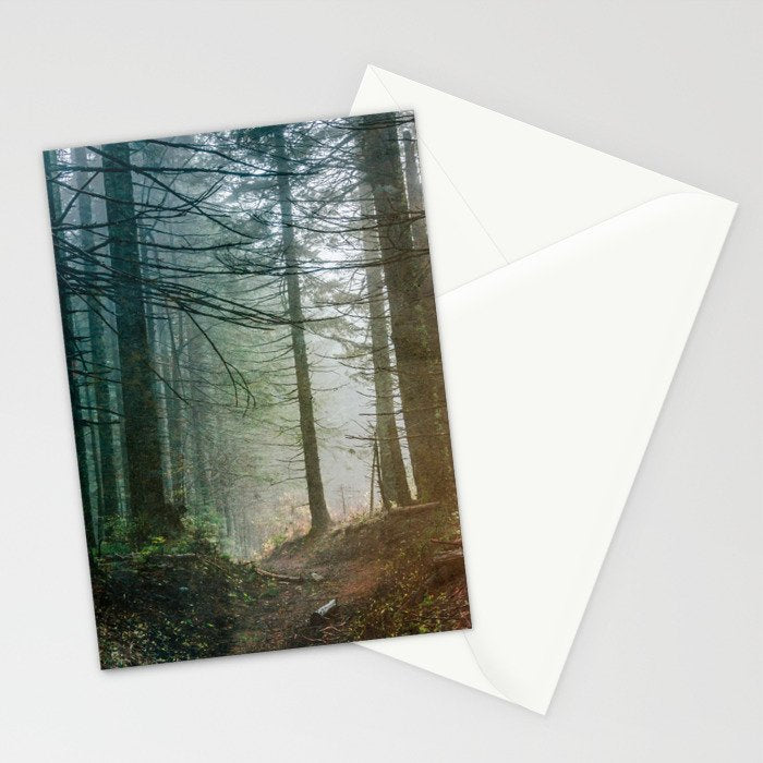 Into The Forest V - Pacific Northwest Nature Adventure Stationery Card Gallery Image 2