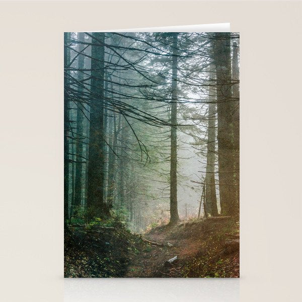 Into The Forest V - Pacific Northwest Nature Adventure Stationery Card Gallery Image 1