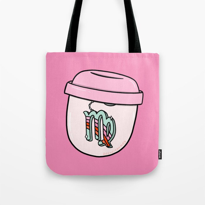 Virgo Keychain Tote Bag Gallery Image 1
