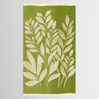 Minimal Abstract Art Plant 46 Tablecloth Gallery Image 2