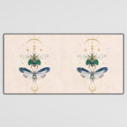 Moon insects Desk Mat Gallery Image 3
