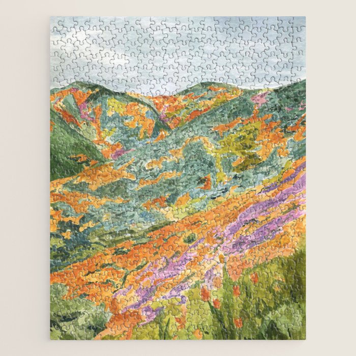 Flower Field Jigsaw Puzzle Gallery Image 1