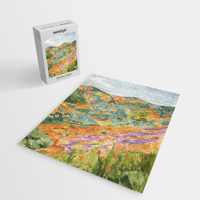 Flower Field Jigsaw Puzzle Gallery Image 2