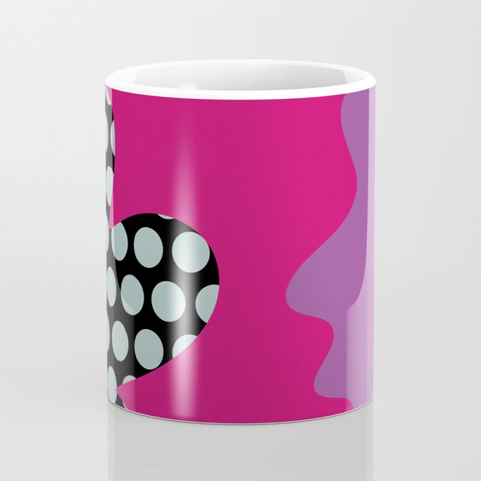 abstraction  pink minimal Coffee Mug Gallery Image 4