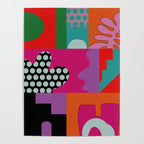 abstraction  pink minimal Poster Gallery Image 4