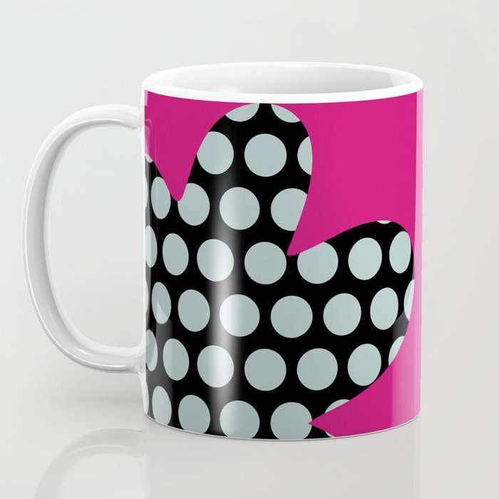 abstraction  pink minimal Coffee Mug Gallery Image 3