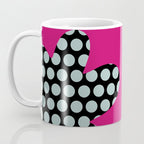 abstraction  pink minimal Coffee Mug Gallery Image 3