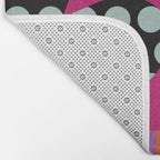 abstraction  pink minimal Bath Mat Gallery Image 2