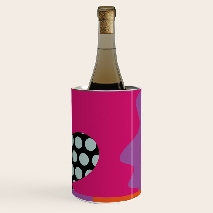 abstraction  pink minimal Wine Chiller Gallery Image 1
