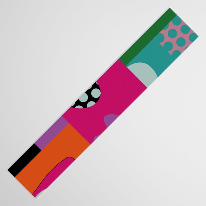 abstraction  pink minimal Table Runner Gallery Image 3