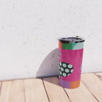 abstraction  pink minimal Travel Mug Gallery Image 4