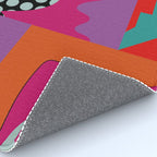 abstraction  pink minimal Rug Gallery Image 4