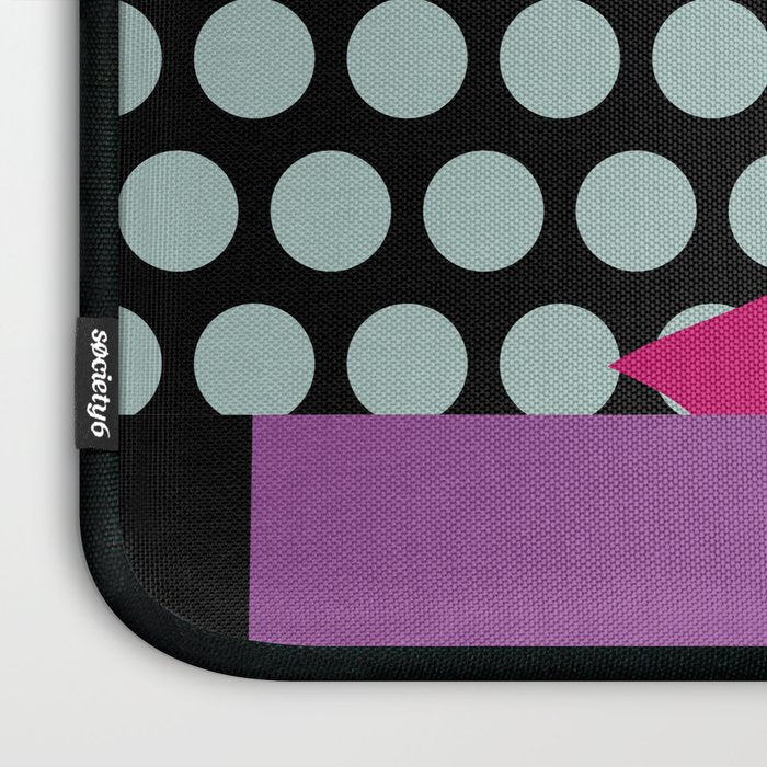 abstraction  pink minimal Laptop Sleeve Gallery Image 3