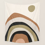 Abstract Art Rainbow 3 Wall Tapestry Gallery Image 4