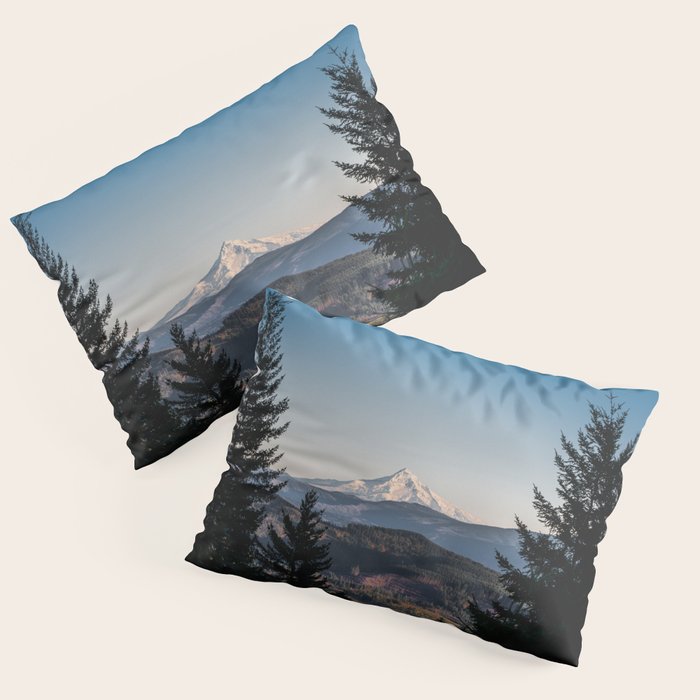 PNW Mount Hood Adventure III Pillow Sham Gallery Image 1