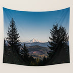 PNW Mount Hood Adventure III Wall Tapestry Gallery Image 4