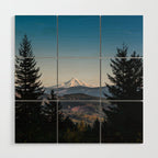 PNW Mount Hood Adventure III Wood Wall Art Gallery Image 1