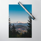 PNW Mount Hood Adventure III Wrapping Paper Gallery Image 1