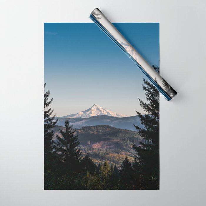 PNW Mount Hood Adventure III Wrapping Paper Gallery Image 1