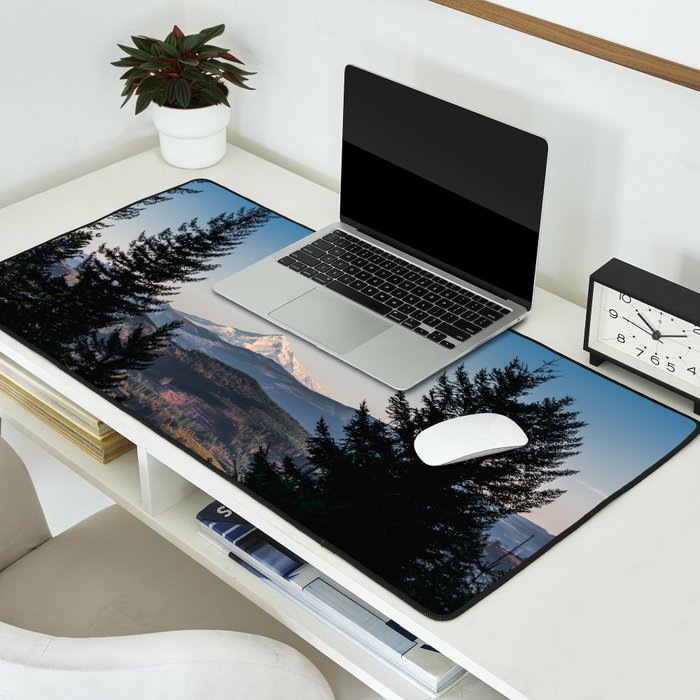 PNW Mount Hood Adventure III Desk Mat Gallery Image 2