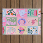 Claire Collage Outdoor Rug Gallery Image 1