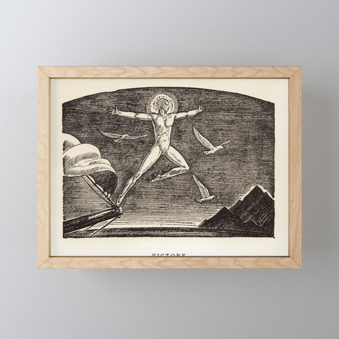 "Victory" by Rockwell Kent (1919) Mini Art Print Gallery Image 1