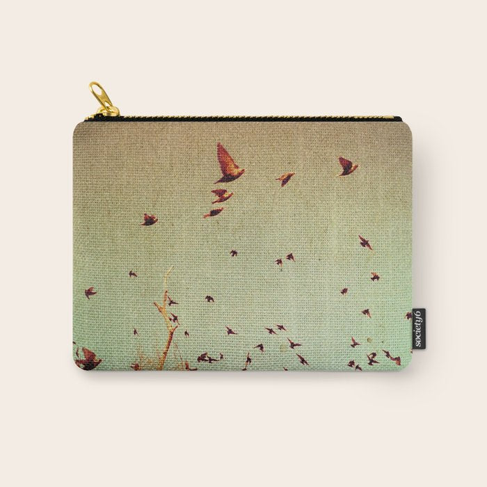 The Birds Carry All Pouch Gallery Image 1