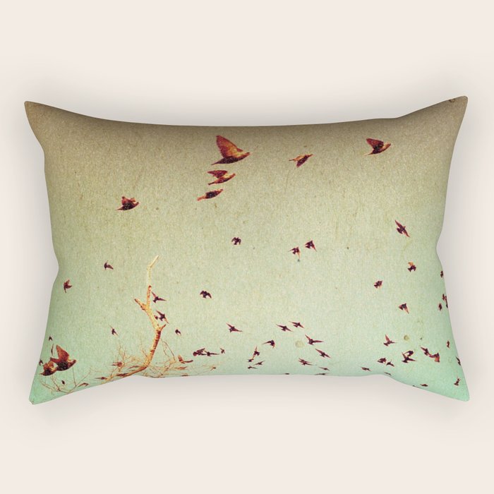 The Birds Rectangular Pillow Gallery Image 2