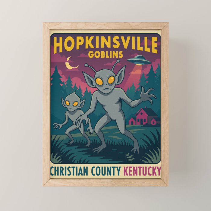 Hopkinsville Goblins Mini Art Print Gallery Image 1