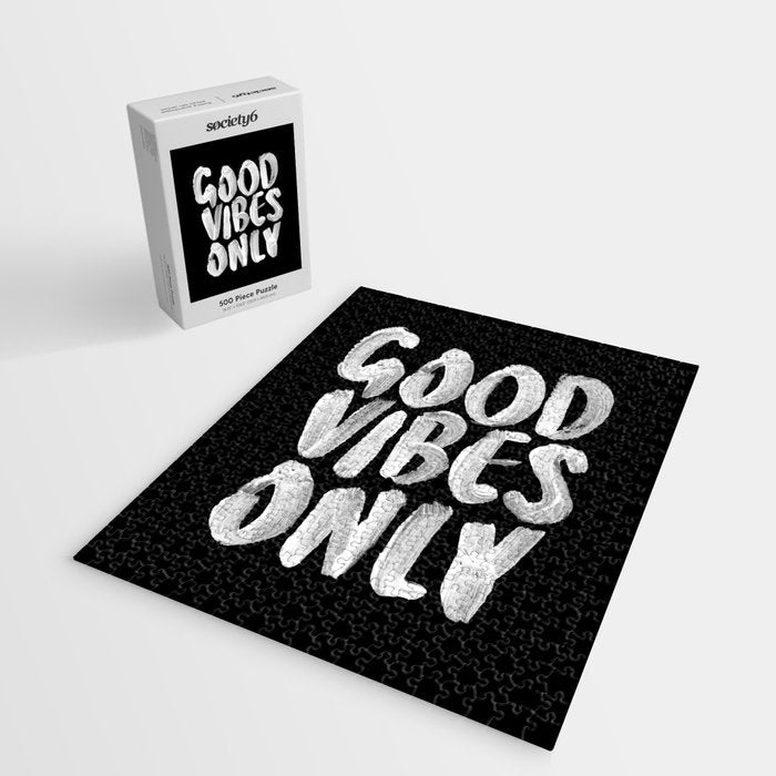 Good Vibes Only Jigsaw Puzzle Gallery Image 2