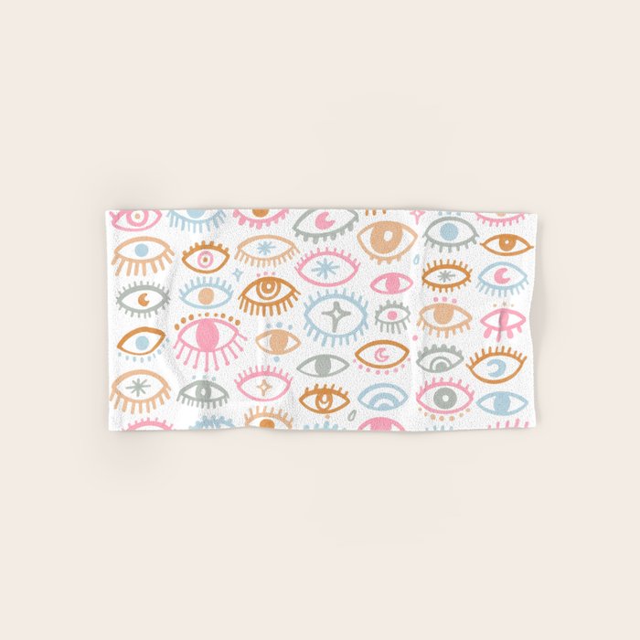 Mystical Eyes Bath Towel Gallery Image 1