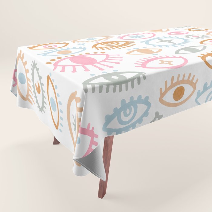 Mystical Eyes Tablecloth Gallery Image 1