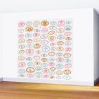 Mystical Eyes Wall Mural Gallery Image 2