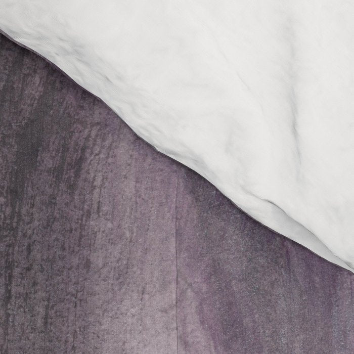 Touching Lavender Black Gold Watercolor Abstract #1 #painting #decor #art #society6 Comforter Gallery Image 4