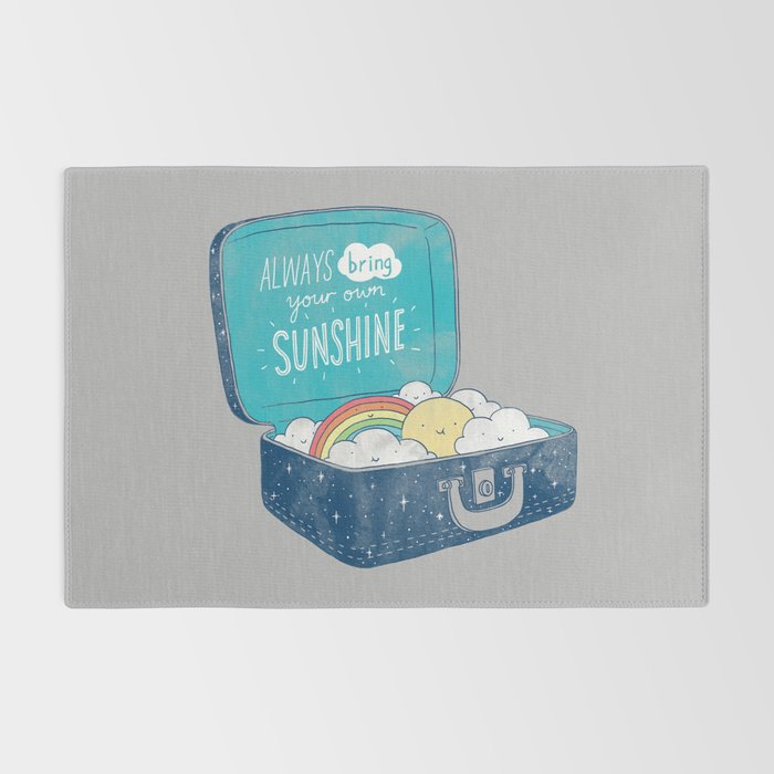 Always bring your own sunshine Rug Gallery Image 2