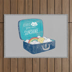 Always bring your own sunshine Outdoor Rug Gallery Image 1