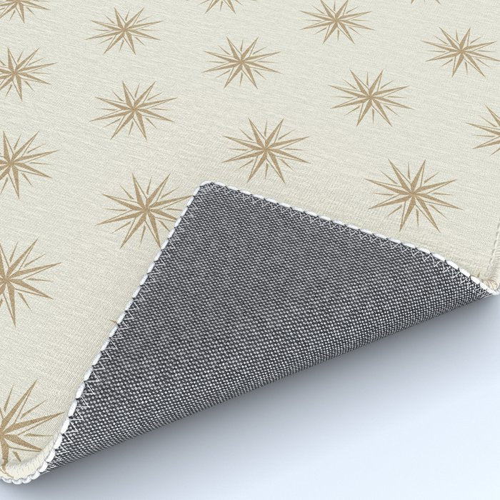 Starburst Retro 3 - Gold  Rug Gallery Image 4