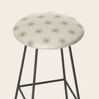 Starburst Retro 3 - Gold  Stool Gallery Image 2