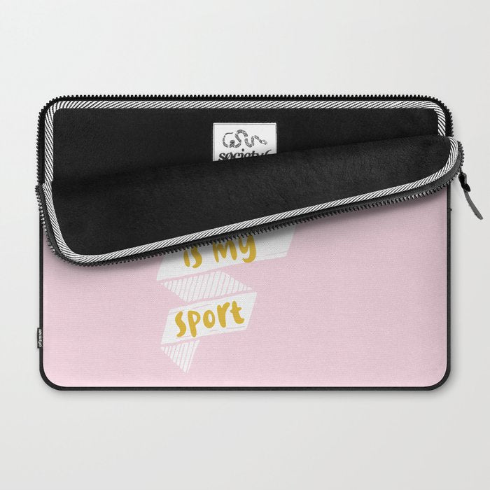 Theater is My Sport Banner Laptop Sleeve Gallery Image 2